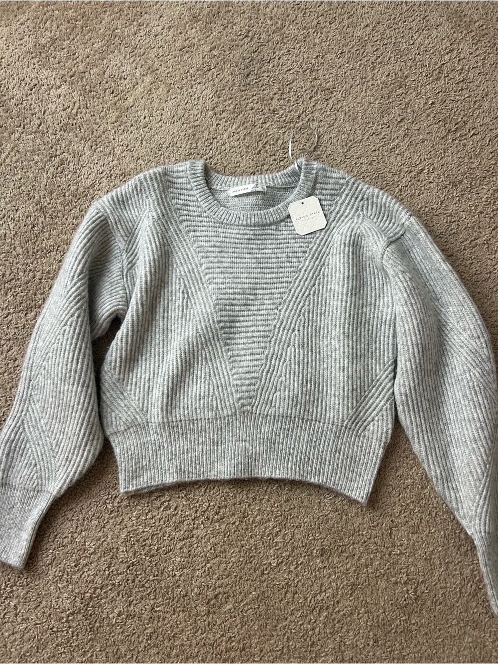 Women's Ribbed Crewneck Sweater